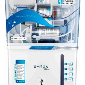 Omega RO+UV+TDS Copper Water Purifier (White)