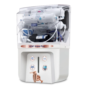 KENT Grand Plus RO+UV+UF+TDS Water Purifier | 9L | Copper & Alkaline (White)